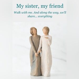 Willow Tree My Sister, My Friend Figurine
